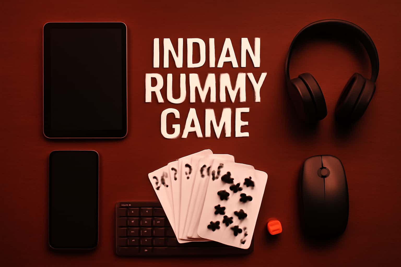 Informational scene about the best devices for Indian Rummy Game