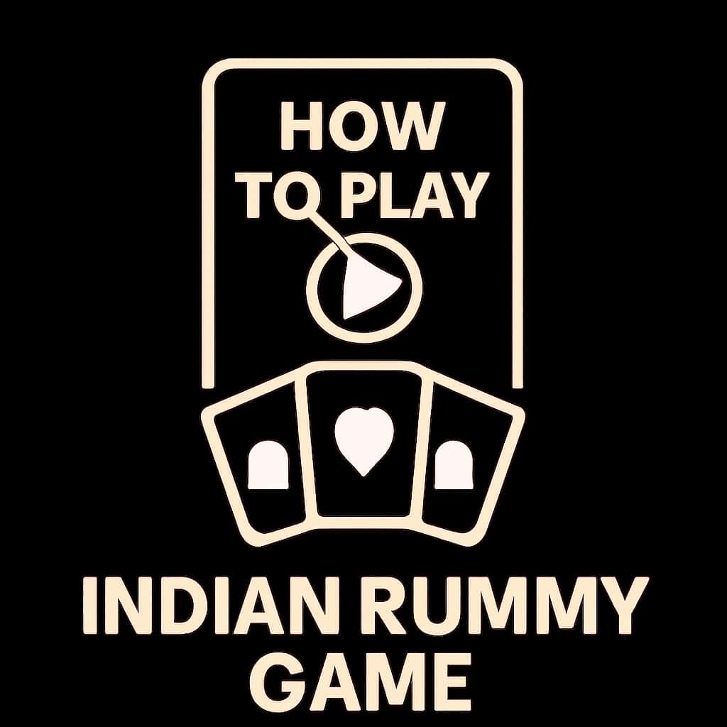 A badge design for Indian Rummy Game guidance.