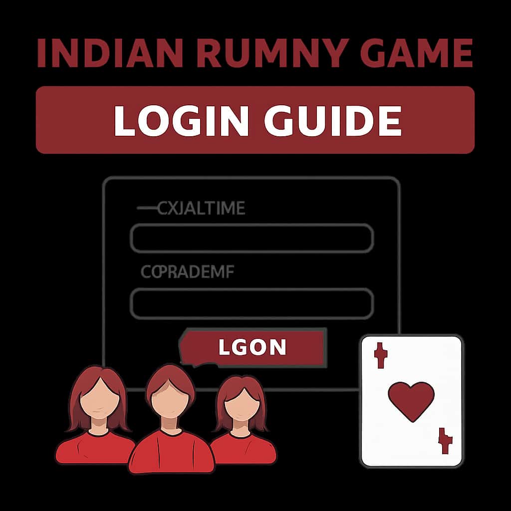 Illustration related to the Indian Rummy Game Login Guide.