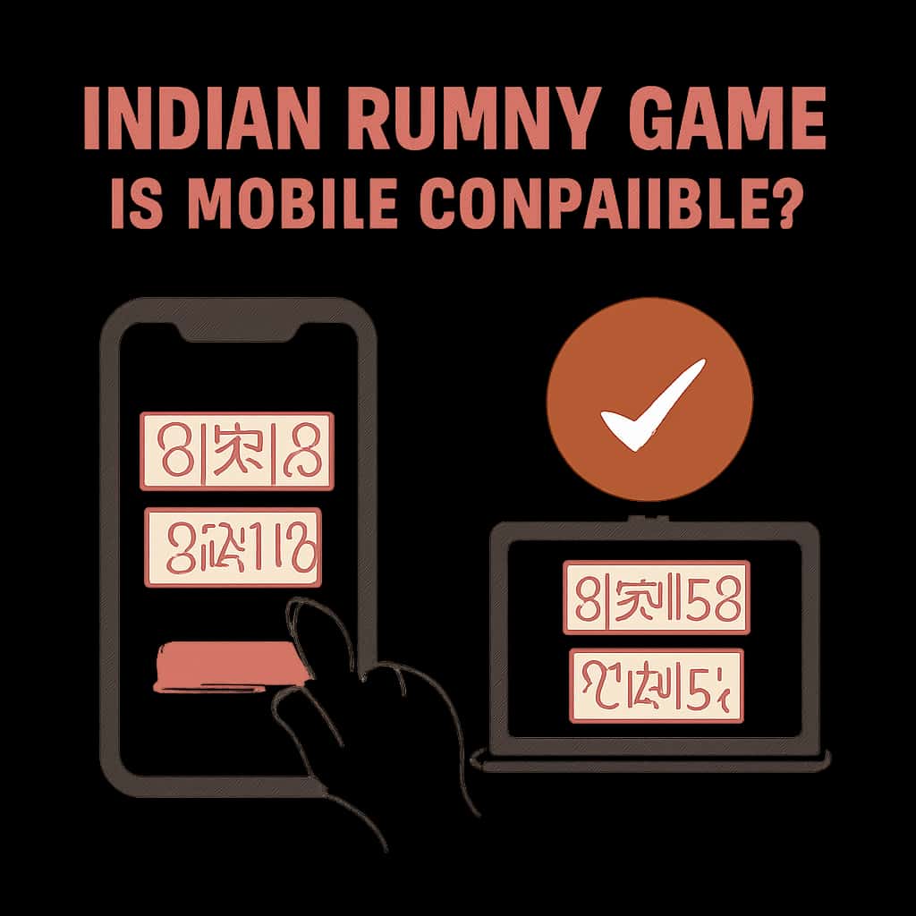 A diagram showing how to install the Indian Rummy Game on mobile.