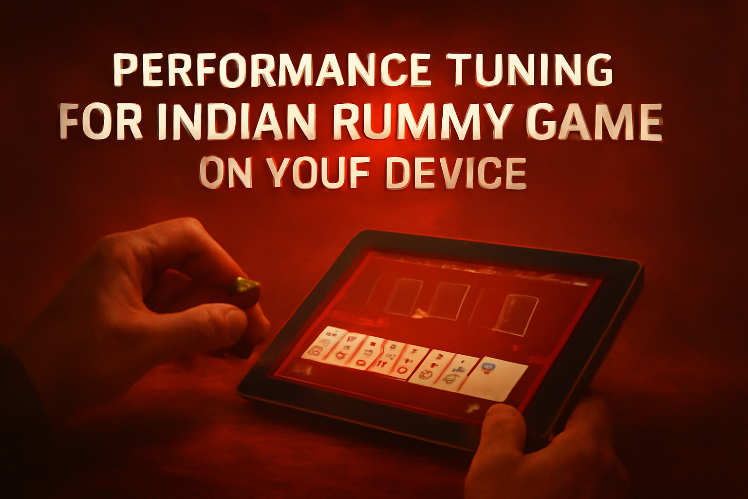 An informational graphic about securing accounts in Indian Rummy Game.