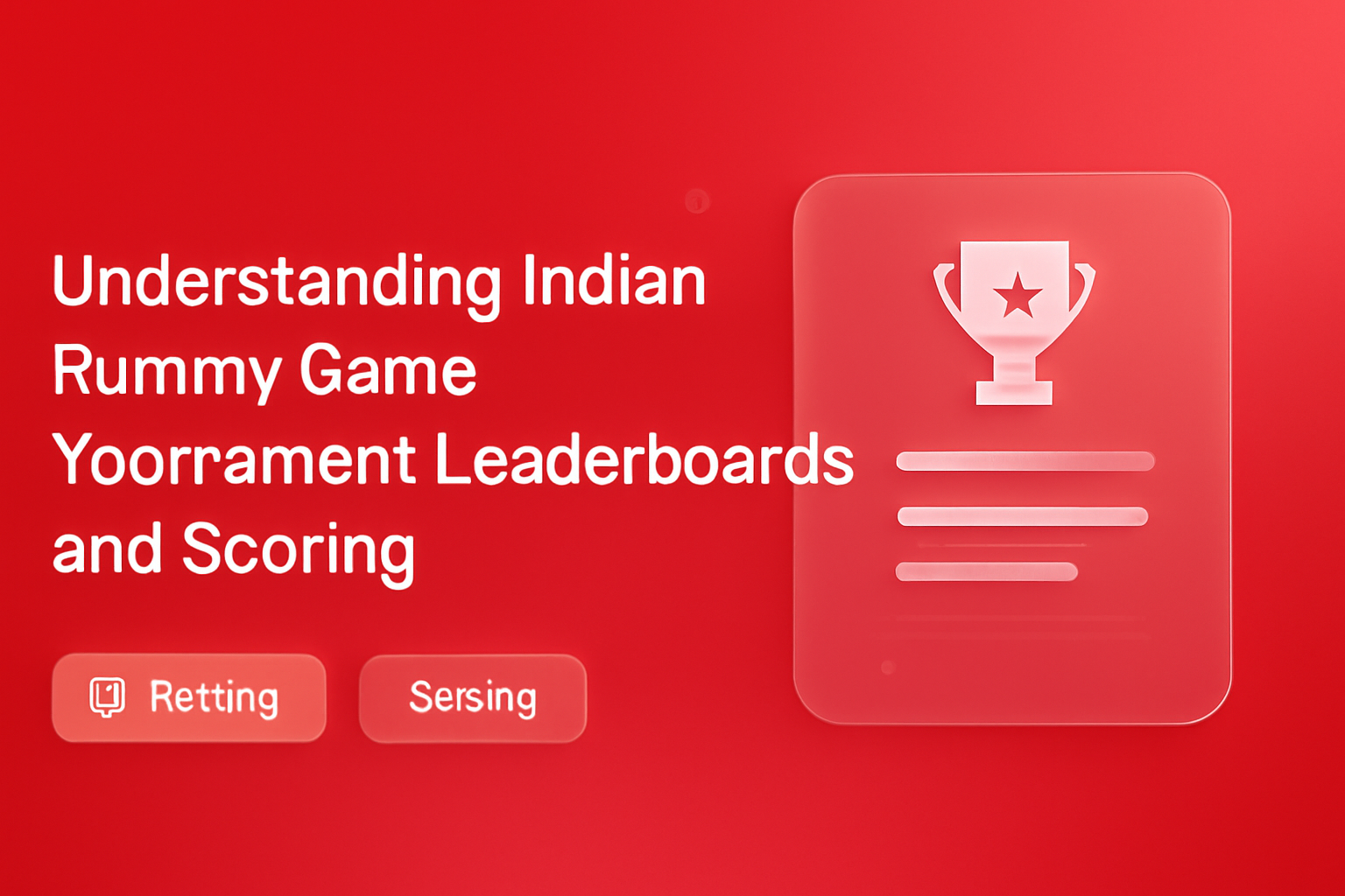 An informational scene depicting the Indian Rummy Game download process.