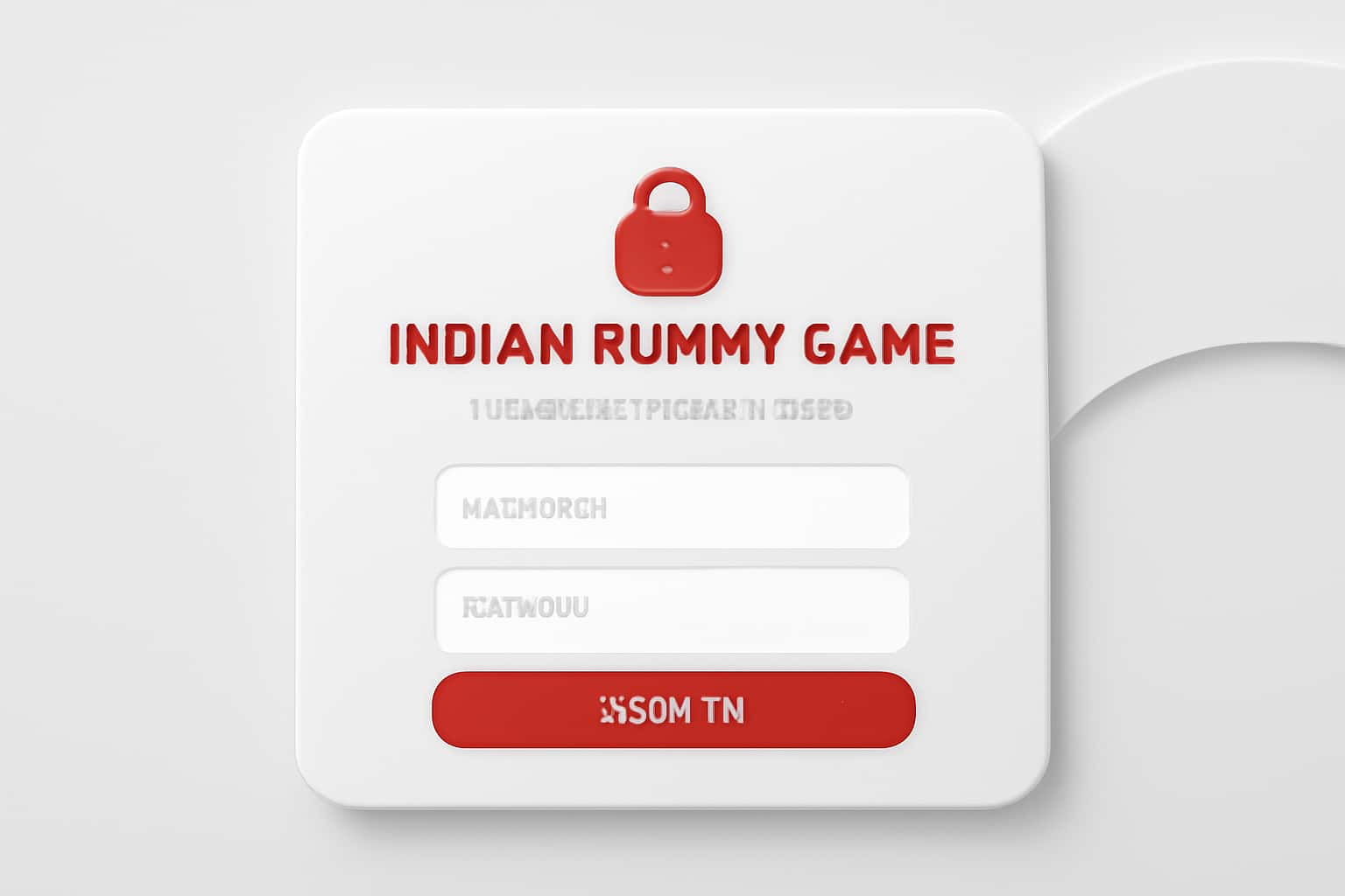 Indian Rummy Game Sign In & Dashboard Interface