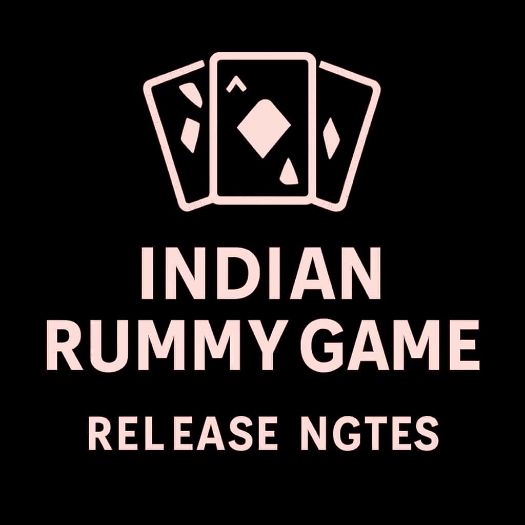 An icon representing Indian Rummy Game Release Notes.